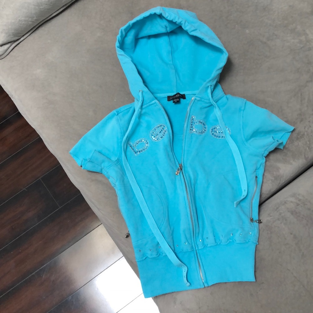 Vintage Bebe zip up hoodie size XS